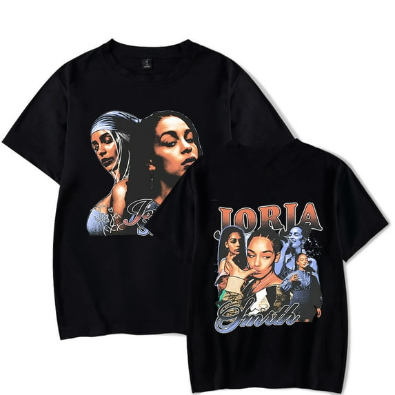 Jorja Smith T-shirt Merch pop graphics print Crewneck Unisex Trend Casual Short Sleeve Top