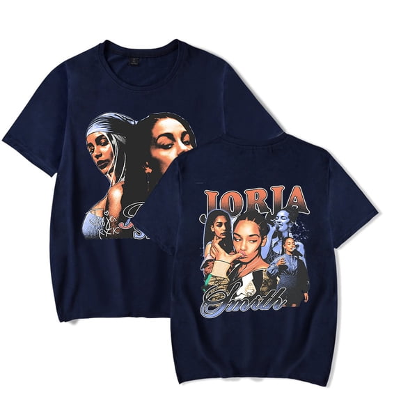 Jorja Smith T-shirt Merch pop graphics print Crewneck Unisex Trend Casual Short Sleeve Top