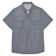 thumbnail image 1 of Jorlat Short Sleeve Fishing Shirt Wicking Sun Protection Fabric Casual Button Down Shirts, 1 of 7