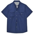 thumbnail image 1 of Jorlat Short Sleeve Fishing Shirt Wicking Sun Protection Fabric Casual Button Down Shirts, 1 of 7