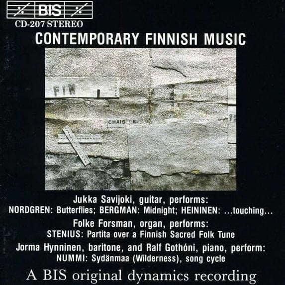 Jorma Hynninen - Contemporary Finnish Music - Music & Performance - CD
