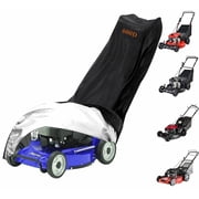Jorohiker Lawn Mower Cover, Waterproof Push Mower Covers Fit with Drawstring Cover Storage Bag,Protects Against Water, UV, Dust, Dirt, Wind for Outdoor Protection 74" x 25" x 39"