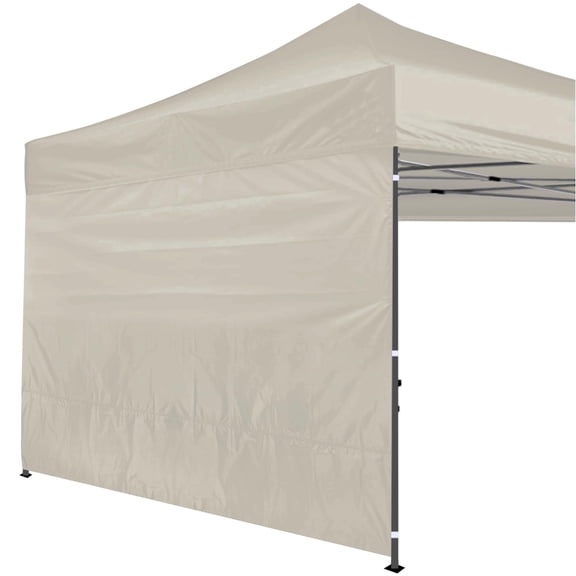 Joroamp 10x10 Canopy Tent Sidewalls Pop Up Canopy Outdoor Shade Canopy, Outdoor Canopies Instant Canopy Sunwall, 1 Pack Straight Leg Canopy SideWall Only, Cream