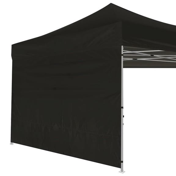 Joroamp 10x10 Canopy Tent Sidewalls Pop Up Canopy Outdoor Shade Canopy, Outdoor Canopies Instant Canopy Sunwall, 1 Pack Straight Leg Canopy SideWall Only, Black