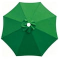 thumbnail image 1 of JOROHIKER 9ft Patio Umbrella Replacement Canopy Only,Outdoor Table Market Yard Umbrella Top for Outdoor Canopy with 8 Ribs, Forest Green, 1 of 5