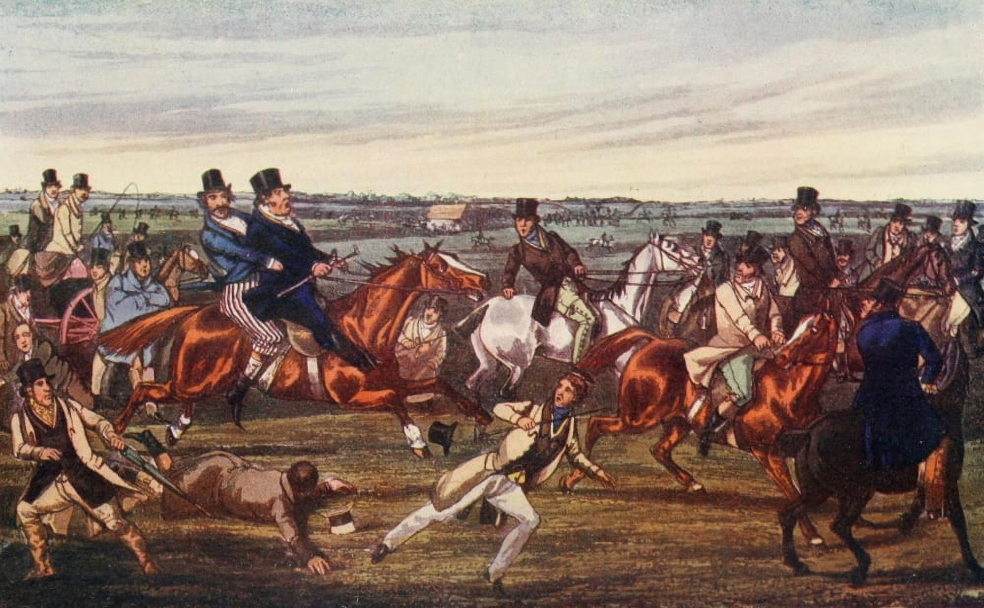 Jorrockss Jaunts & Jollities 1903 Fracas Canvas Art - Henry Alken (24 x 36)