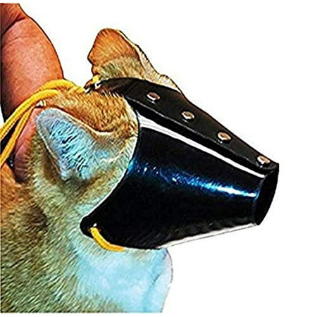 Jorvet premium Cat Muzzle, Standard - Black
