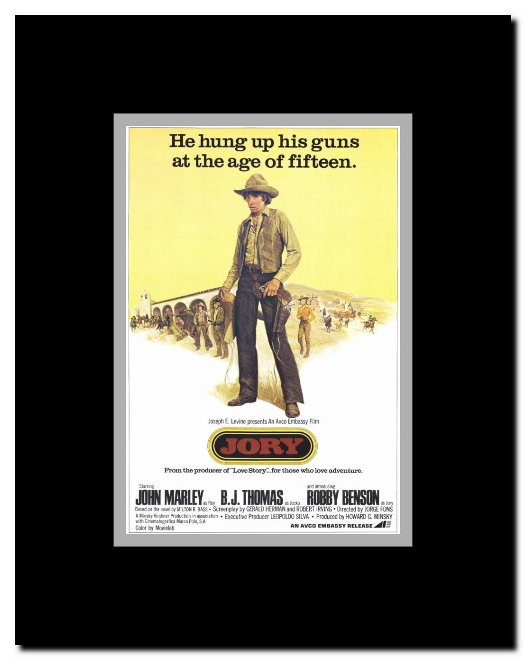 Jory Framed Movie Poster