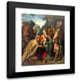 thumbnail image 1 of José Juárez 20x24 Black Modern Framed Museum Art Print Titled - The Adoration of the Kings (1655), 1 of 5