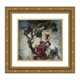 thumbnail image 1 of José María Sert 16x15 Gold Ornate Wood Frame and Double Matted Museum Art Print Titled - Collection (The Harvest), 1 of 4
