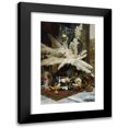 thumbnail image 1 of José Villegas Cordero 13x18 Black Modern Framed Museum Art Print Titled - Spanish Siesta, 1 of 5