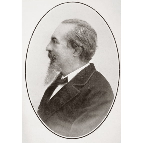 Jos_ Zorrilla Y Moral 1817 - 1893. Spanish Romantic Poet And Dramatist. From La Esfera 1914. Poster Print