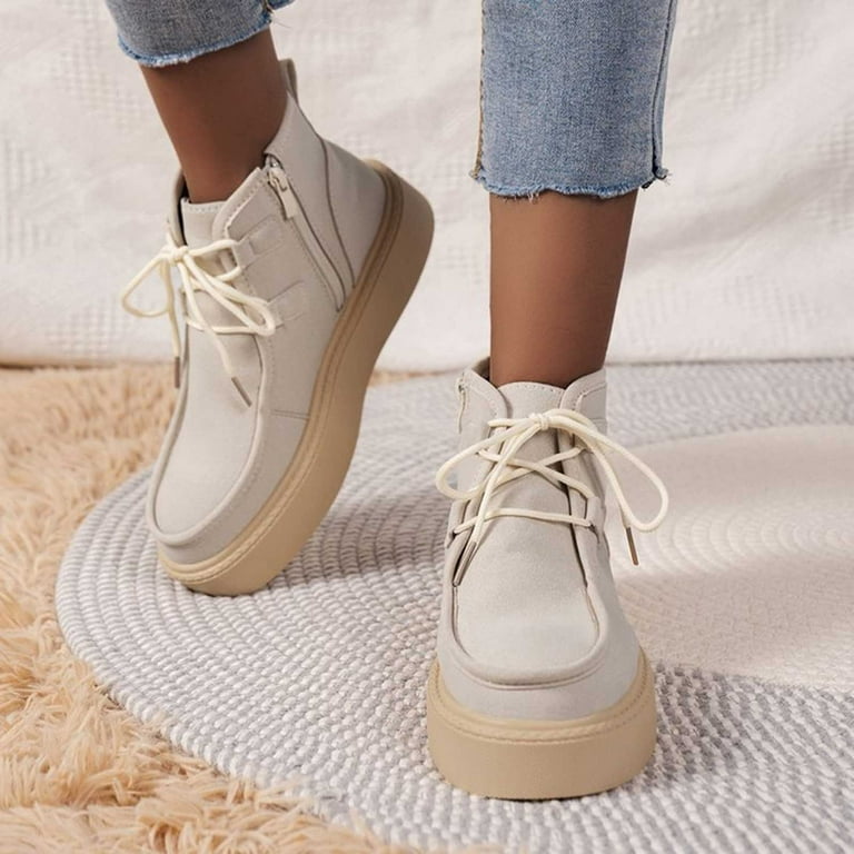 Thick soled cheap walking shoes