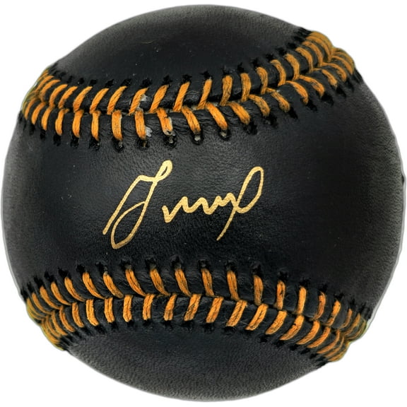 Jose Altuve Autographed Official Black MLB Baseball Houston Astros JSA #WIT570105