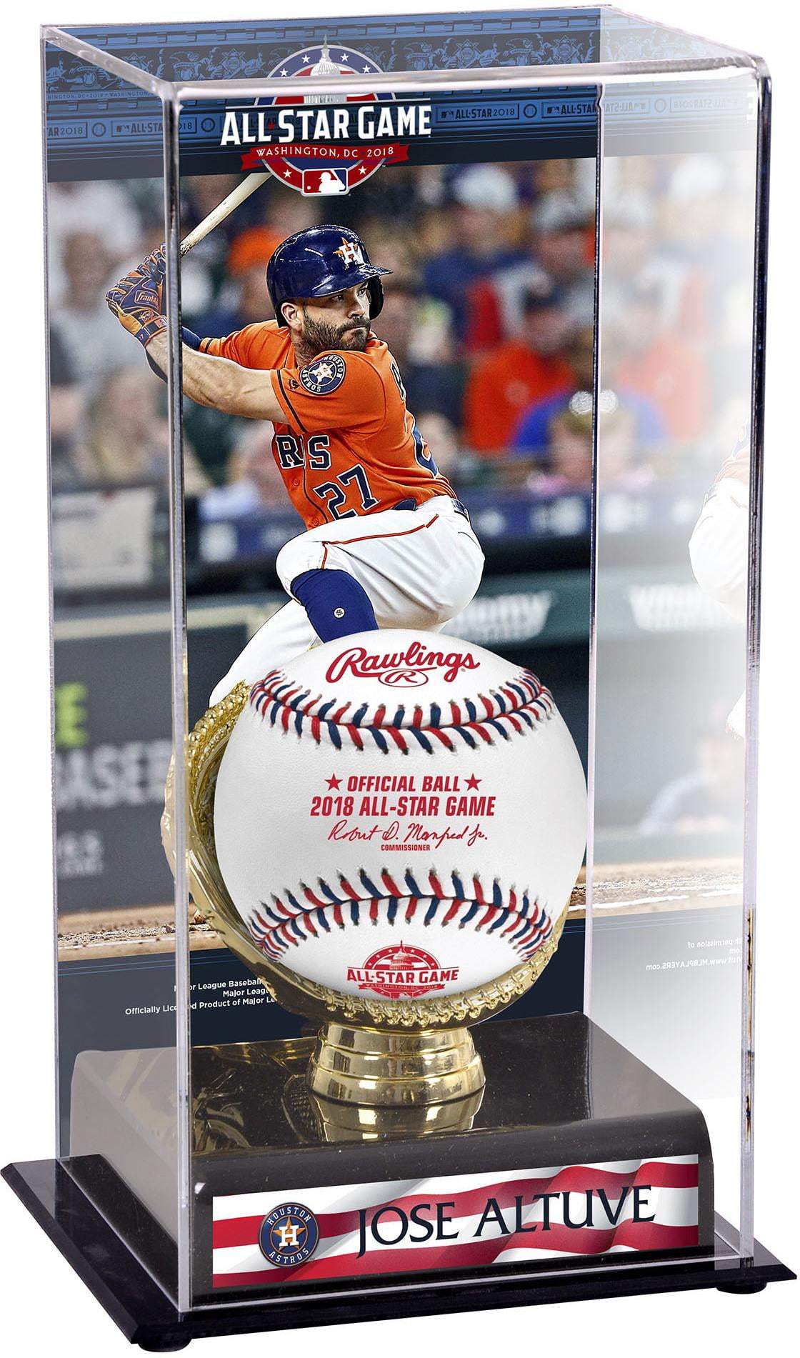 Jose Altuve Houston Astros 2018 MLB All-Star Game Gold Glove Display Case with Image - Fanatics Authentic Certified
