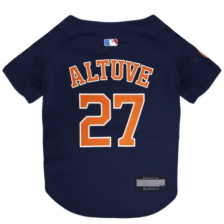 Jose Altuve Navy Houston Astros Player Pet Jersey