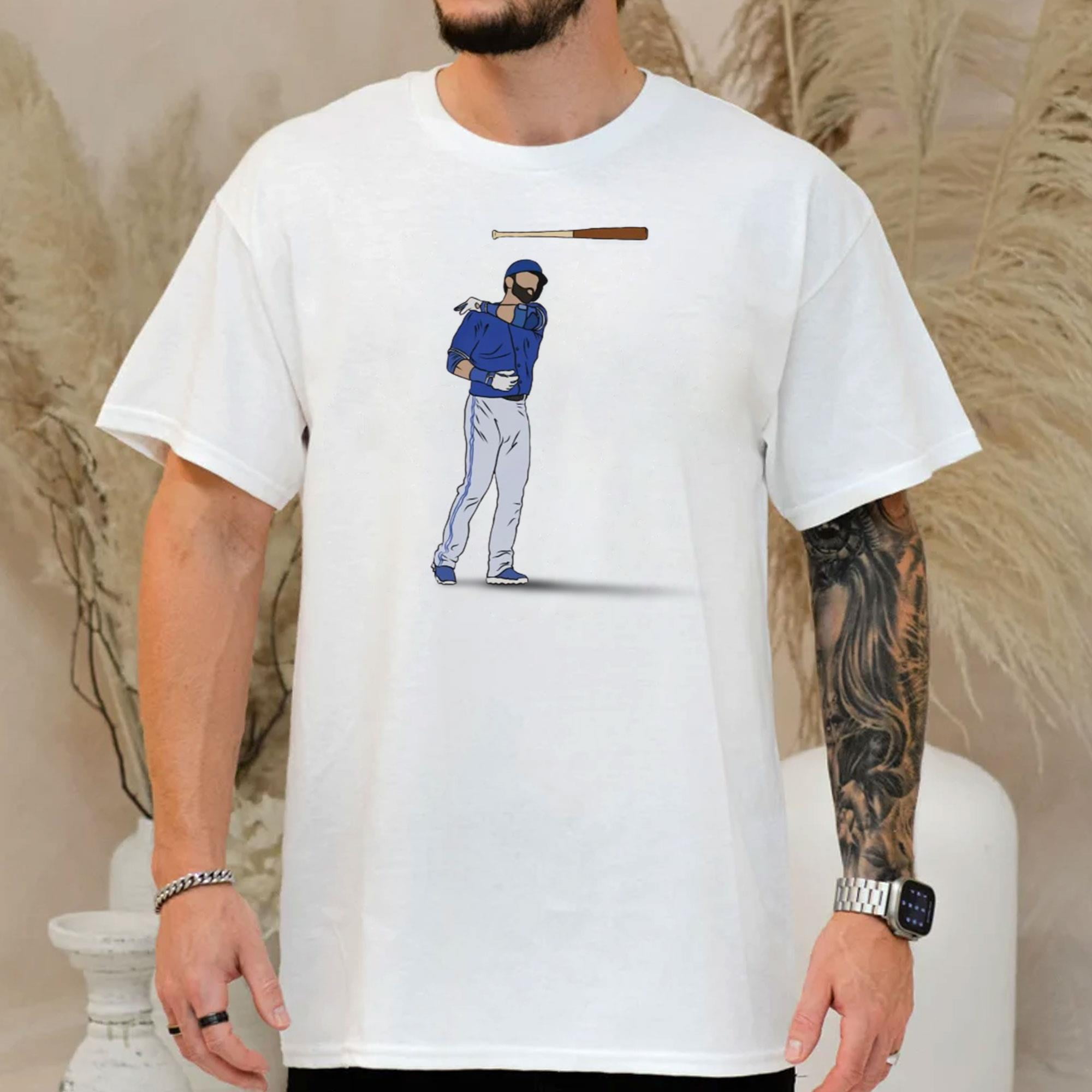 Jose Bautista Bat Throw T Shirt 7 COLOR OPTIONS NEW INSTOCK