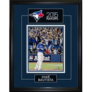 Jose Bautista Framed 8x10 2015 Playoffs Game 5 ALDS Homerun Bat Flip