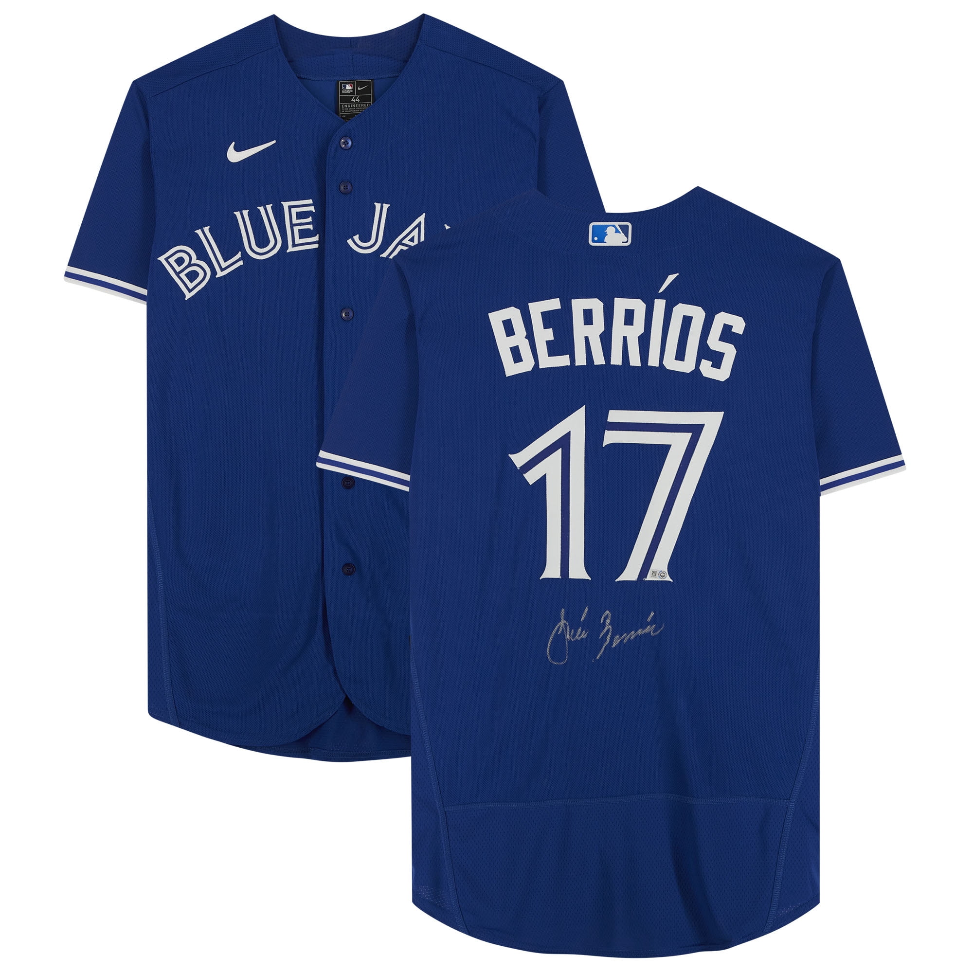 Jose Berrios Toronto Blue Jays Autographed Royal Nike Authentic Jersey