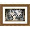 thumbnail image 1 of Jose Clemente Orozco 2x Matted 24x20 Gold Ornate Framed Art Print 'Youth', 1 of 2
