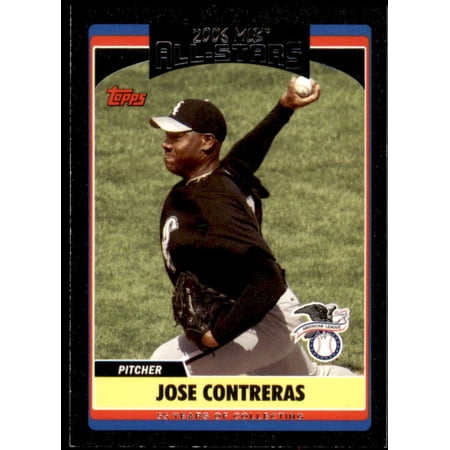 Jose Contreras Card 2006 Topps Update Black #UH241