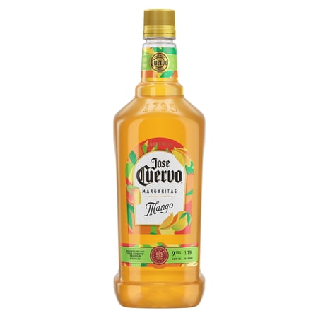 Jose Cuervo Authentic Margarita Mango Cocktail, 1.75 L Plastic Bottle, 9.95% ABV
