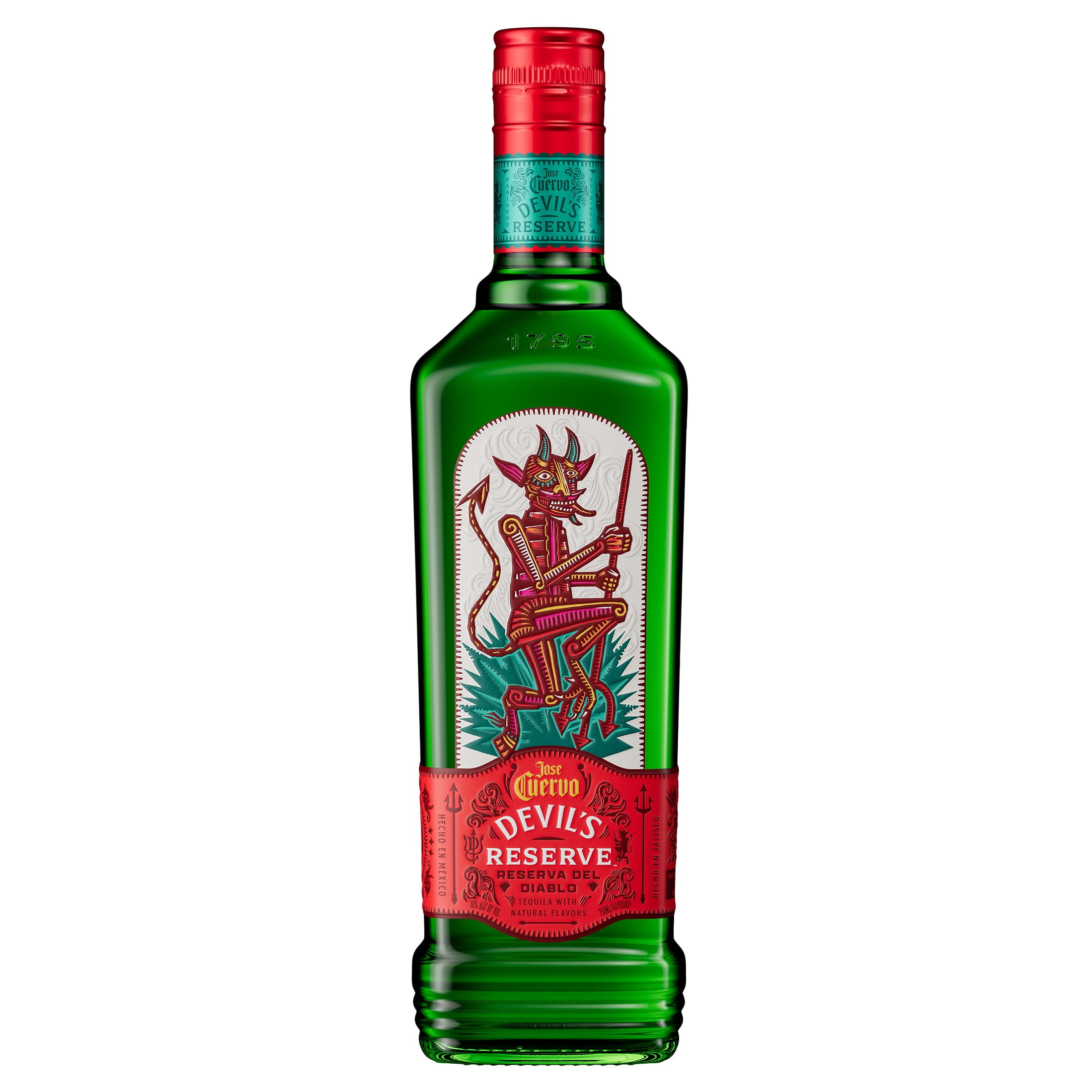 Jose Cuervo Devil's Reserve Tequila, 750 ml Glass Bottle, 30% ABV