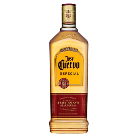 Jose Cuervo Especial Gold Tequila, 1.75 L Glass Bottle, 40% ABV