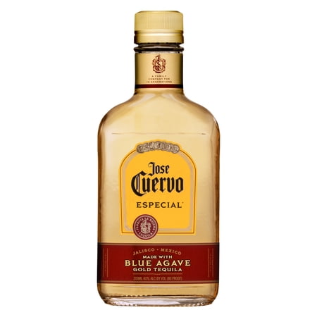 Jose Cuervo Especial Gold Tequila, 200 ml Glass Bottle, 40% ABV