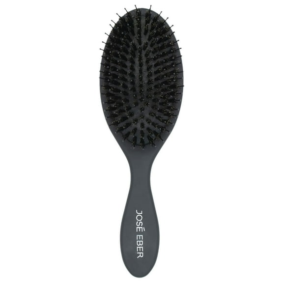 Jose Eber: Professional Series - Oval Brush - 100% Natural Boar Hair With Nylon Bristle, Reduces Breakage, Ideal For All Hairtypes, Salon Styling Tool