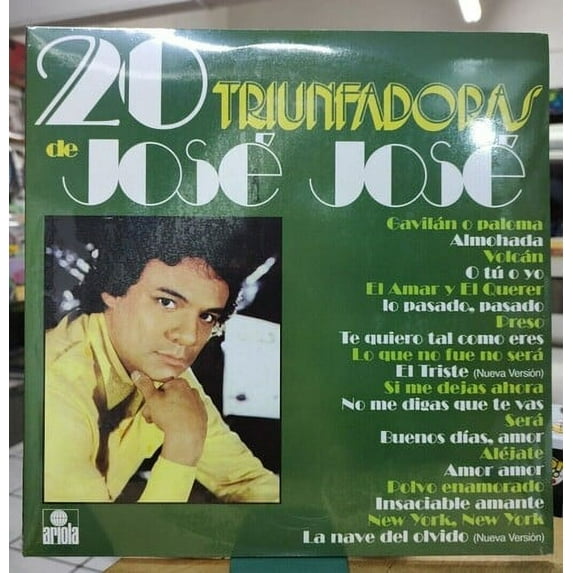 Jose Jose - 20 Triunfadoras - Music & Performance - Vinyl