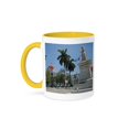 thumbnail image 1 of Jose Marti Monument At Parque Marti In Cienfuegos, 11oz Two-Tone Yellow Mug, 1 of 7