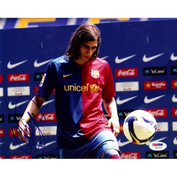 Jose Martin Caceres Autographed 8x10 Photo Barcelona PSA/DNA #U54259