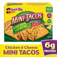 thumbnail image 1 of Jose Ole Chicken & Cheese Mini Tacos, Frozen Mexican Appetizer, 16.2 oz, 1 of 10