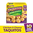 thumbnail image 1 of Jose Ole Double Stuffed Chicken & Cheese Taquitos, Flour Tortillas, Frozen Mexican Food, 20.8 oz, 10 Count, 1 of 15