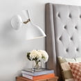 thumbnail image 1 of JONATHAN Y Josef 10" Iron Retro LED Wall Sconce, White, 1 of 6