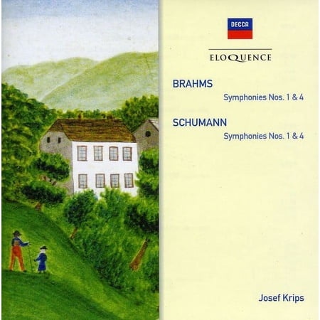 Josef Krips - Eloq: Brahms - Symphony No 1 / Schumann Symphony - Classical - CD