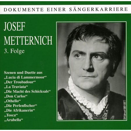 Josef Metternich - Josef Metternich III - Classical - CD