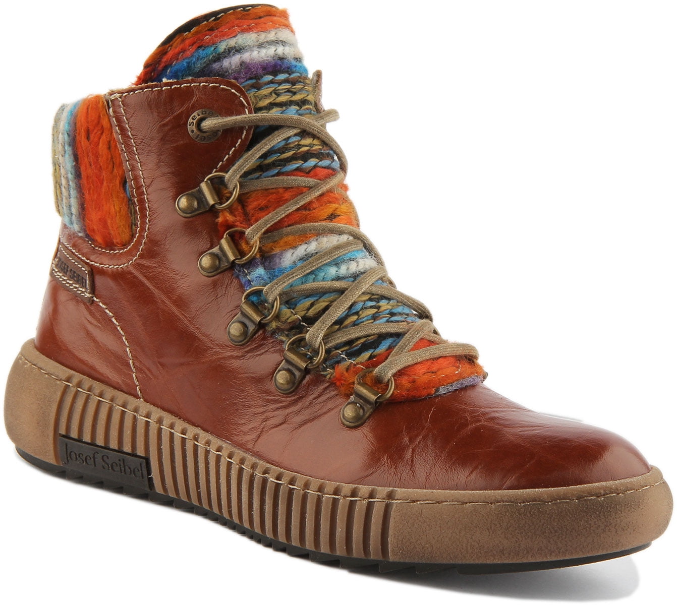 Josef Seibel Women's Maren 06 Ankle Boot - Fashion Comfort Boot With Multi-Color Detail, Leather Upper - View #6