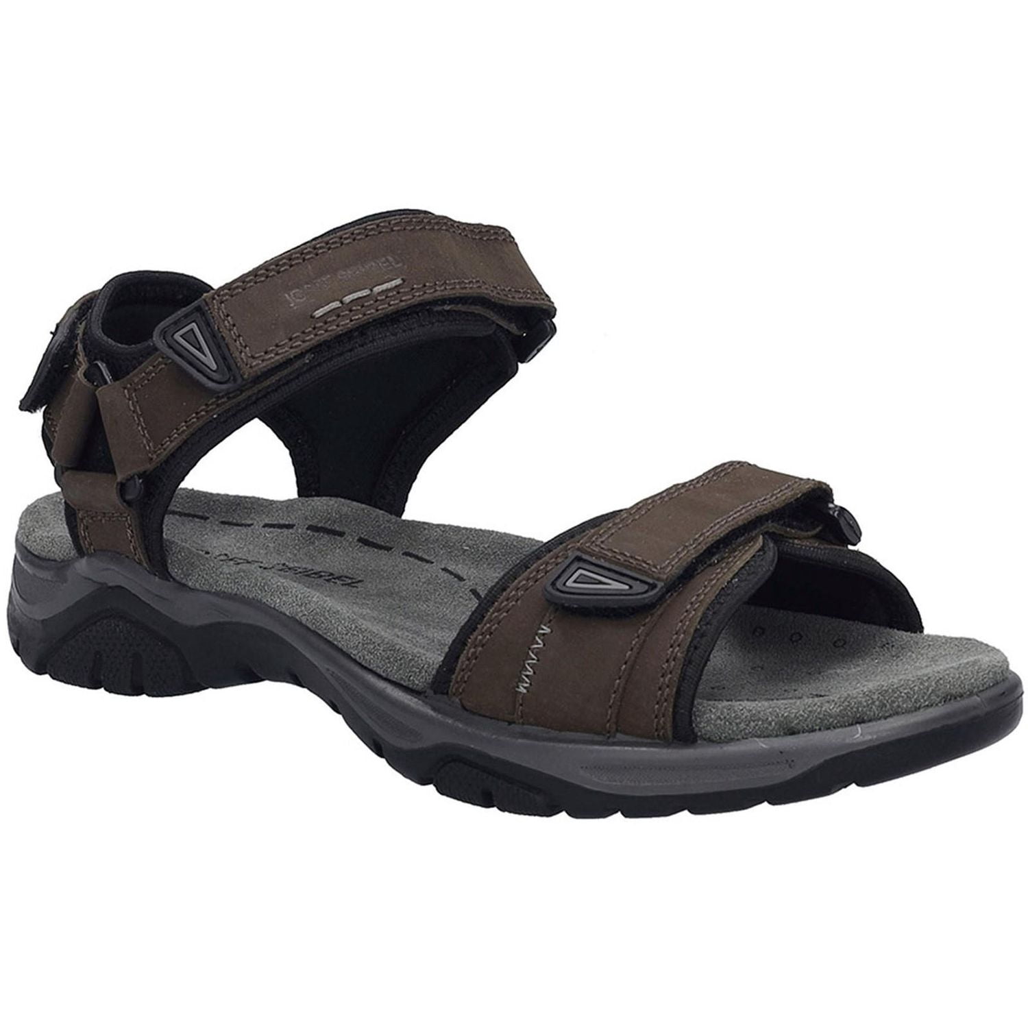 Josef Seibel Mens Arlo 01 Leather Sandals - Walmart.com display picture 1