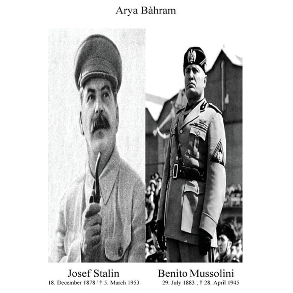Josef Stalin Benito Mussolini (Paperback)