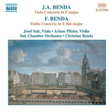 Josef Suk - Viola & Violin Concertos - Music & Performance - CD