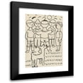 thumbnail image 1 of Josef Čapek 17x24 Black Modern Framed Museum Art Print Titled - I Had a Dog and a Cat Pl 31 (1928), 1 of 5
