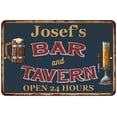 thumbnail image 1 of Josef's Green Bar & Tavern Rustic Sign Decor 8x12 108120047362, 1 of 1