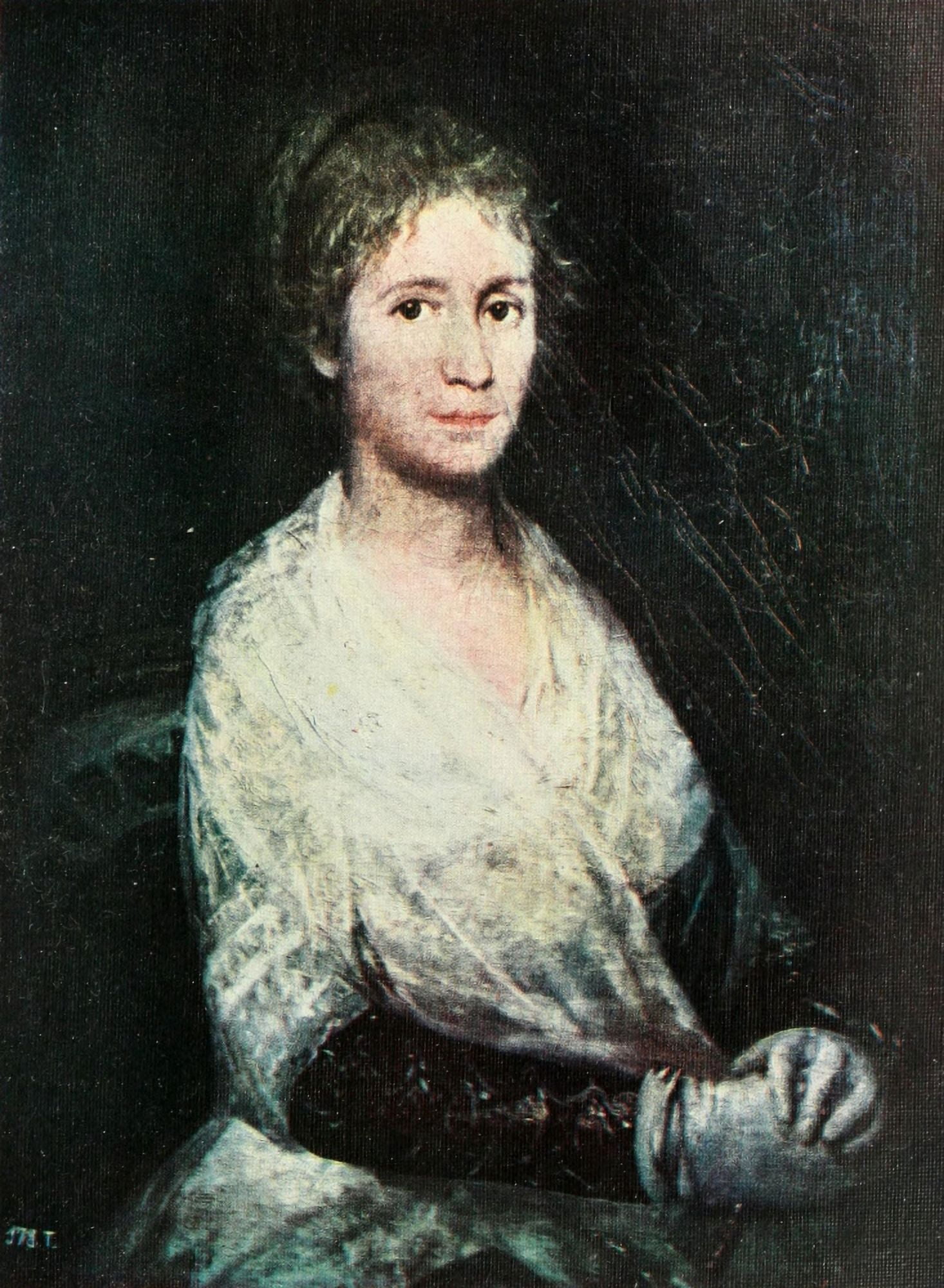 Josefa Bayeu Goya 1914 Canvas Art - Francisco Goya (18 x 24)