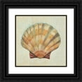 thumbnail image 1 of Josefina 12x12 Black Ornate Wood Framed with Double Matting Museum Art Print Titled - Coastal Treasures I, 1 of 4