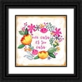 thumbnail image 1 of Josefina 15x15 Black Ornate Wood Framed with Double Matting Museum Art Print Titled - Mi Casa Es Su Casa, 1 of 4