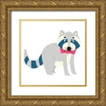 thumbnail image 1 of Josefina 15x15 Gold Ornate Wood Framed with Double Matting Museum Art Print Titled - Fu Loving Skunk, 1 of 4