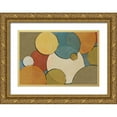 thumbnail image 1 of Josefina 24x18 Gold Ornate Wood Framed with Double Matting Museum Art Print Titled - Circulos, 1 of 4
