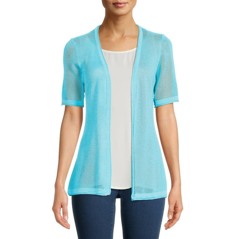 Short sleeve 2025 cardigan walmart
